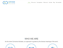 Tablet Screenshot of converseglobal.com